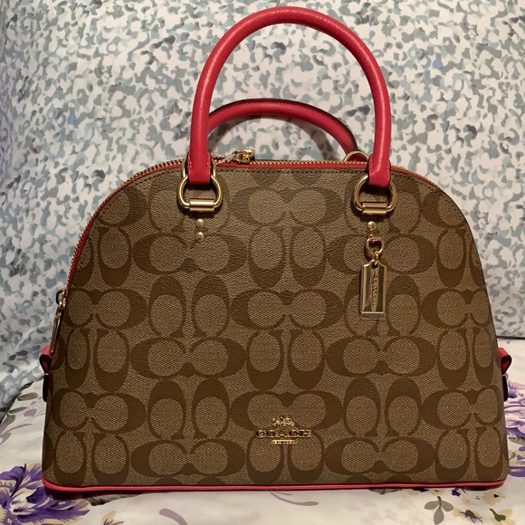 💯 %Authentic Coach Katy Satchel - Picture 1 of 9